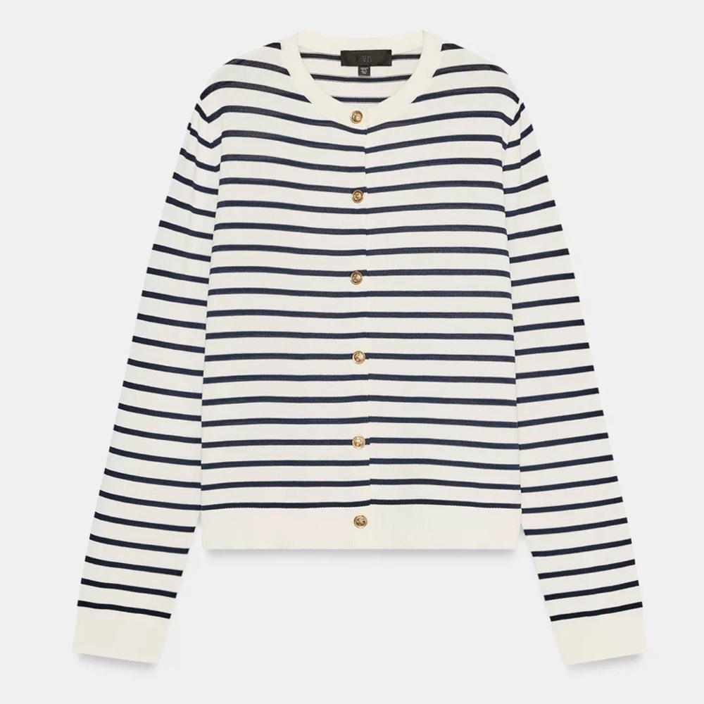Zara striped cardigan